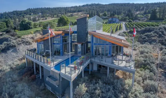 Contemporary $4.29M Okanagan Lake Retreat in Naramata, British Columbia