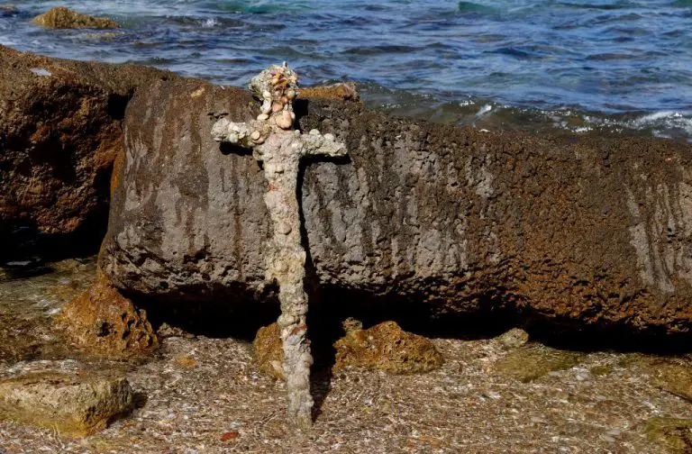 Sword Dating Back to the Crusades Discovered At the Bottom of the Mediterranean Sea