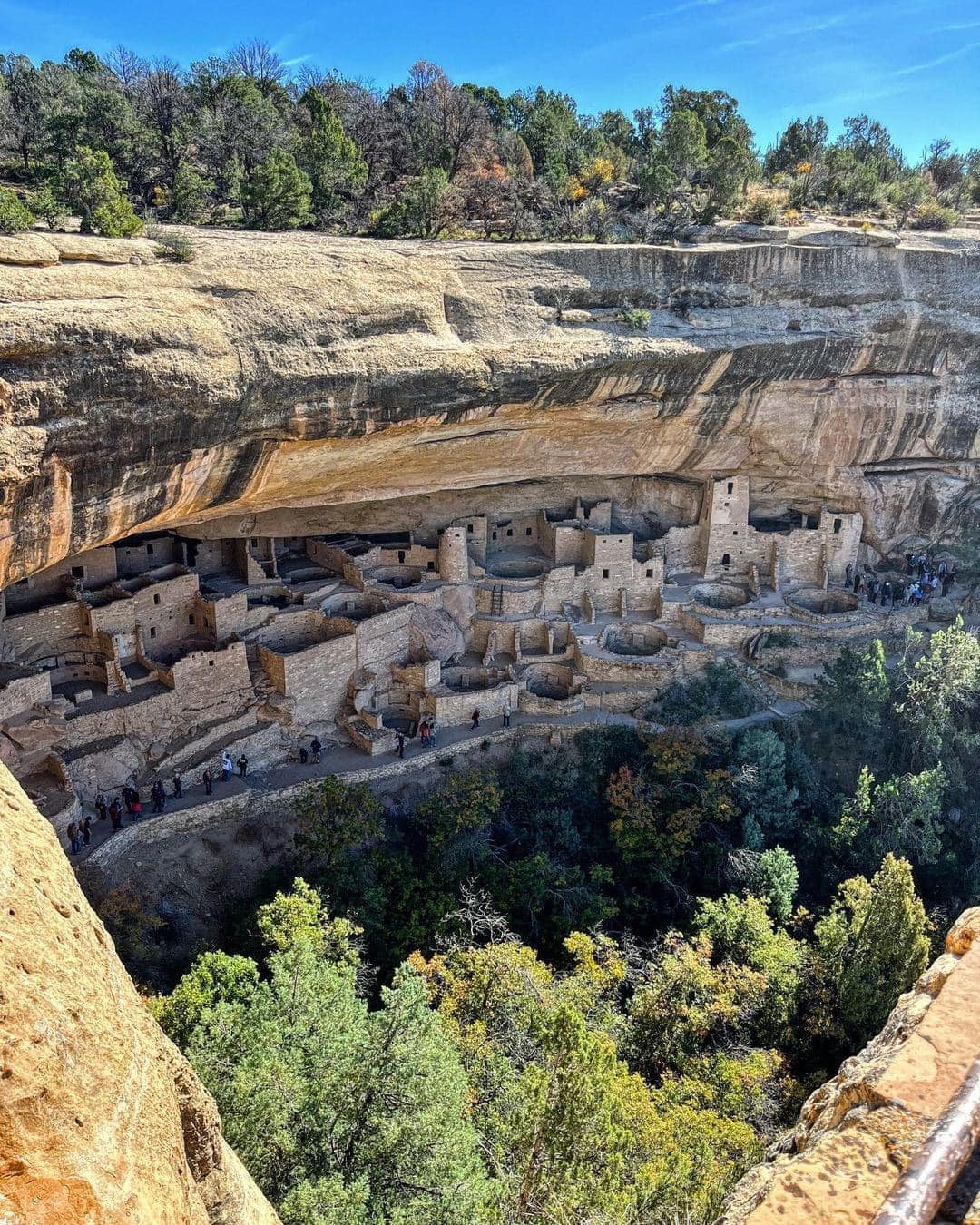 Mesa verde national park in colorado usa