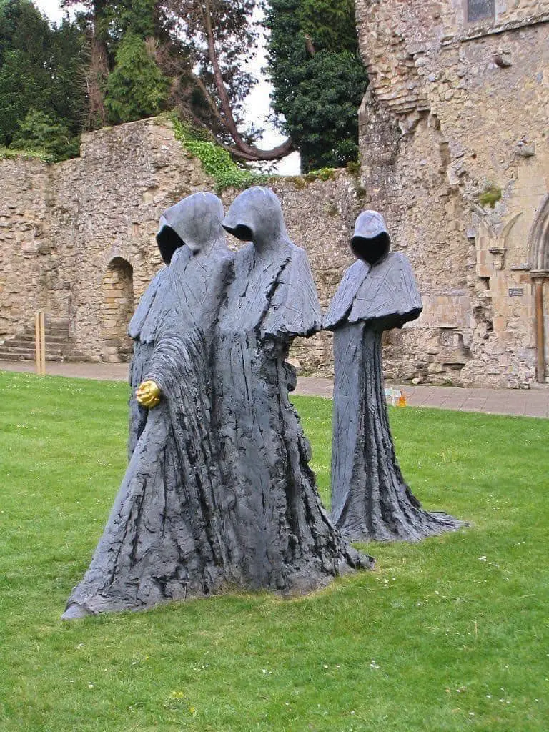 Ghosts Roaming Beaulieu Abbey, Hampshire, England