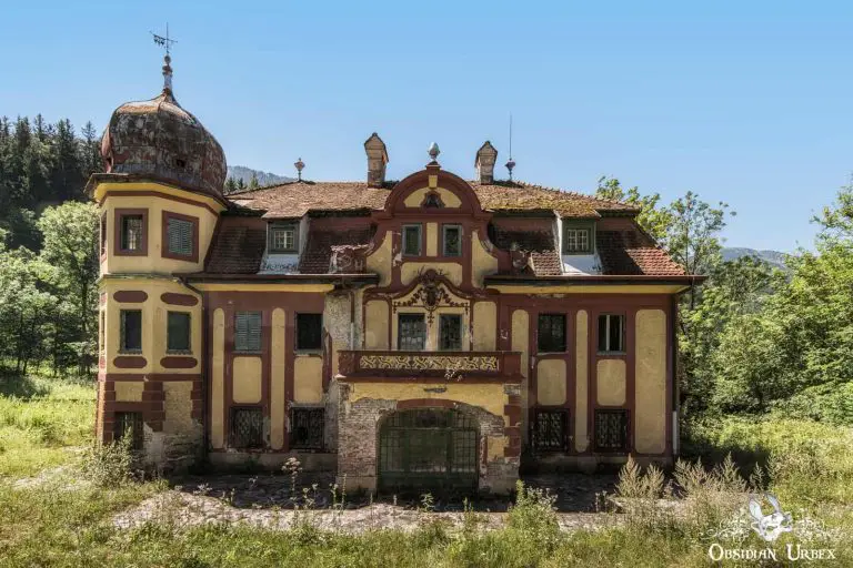 Abandoned Wonderful Baroque Castle In The Forest in Austria