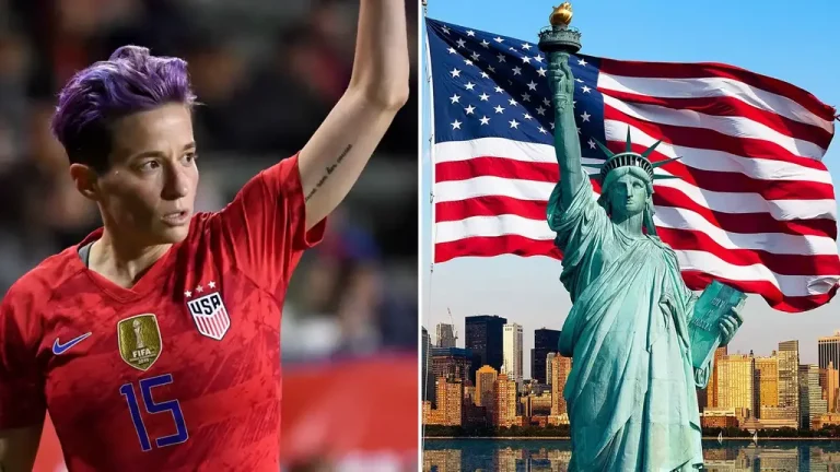 Just in: Megan Rapinoe Books Tickets to Leave America