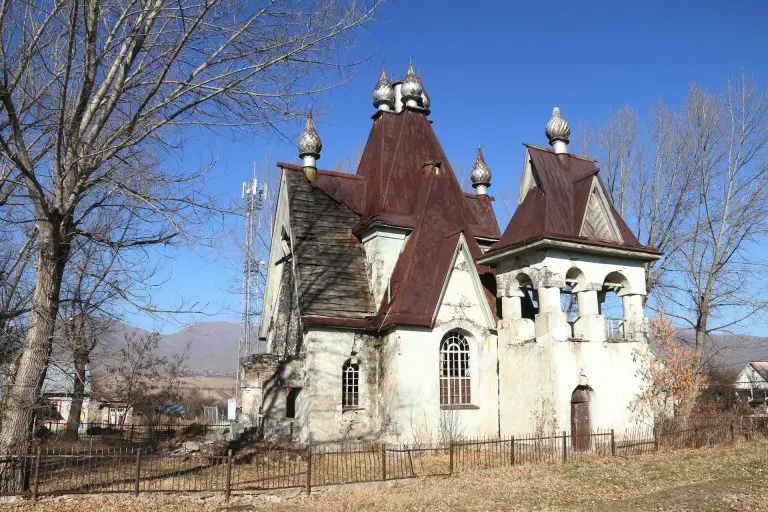 Russian Orthodox Church in Amrakits Village, Severely Damaged in the 1988 Spitak Earthquake Still Attracting Tourists