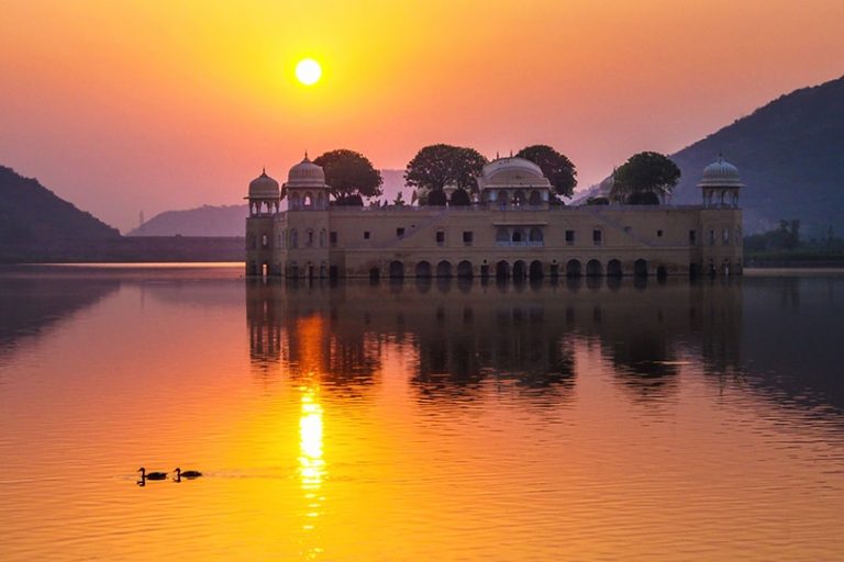 15th Century Jal Mahal Also Known The Water Palace