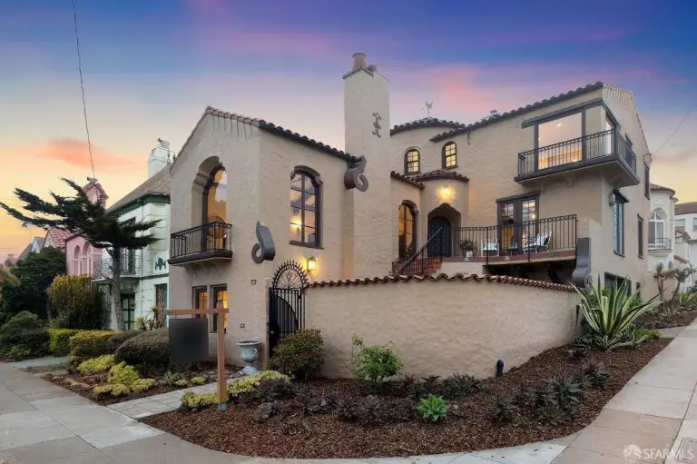 1932 Oliver Rousseau-Designed Mediterranean Home Pending Sale in San Francisco, California