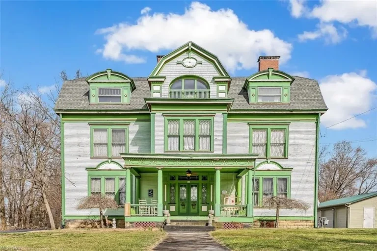 Circa 1895! 18 Room Ohio Mansion Lists For $349,000!