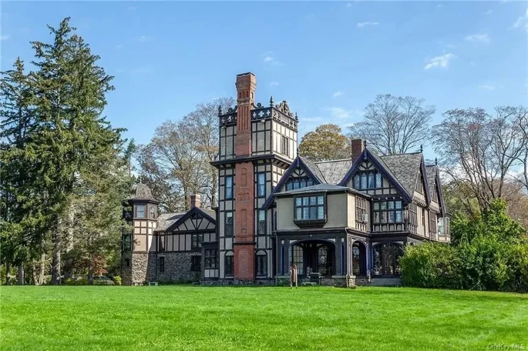 New York 17 Bedroom Tudor Style Mansion With 25 Acres Lists At $6.5 Million! See Inside!