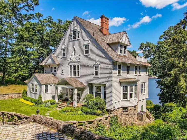 1891 American Shingle Style Retreat “Brookside” on Tuxedo Lake