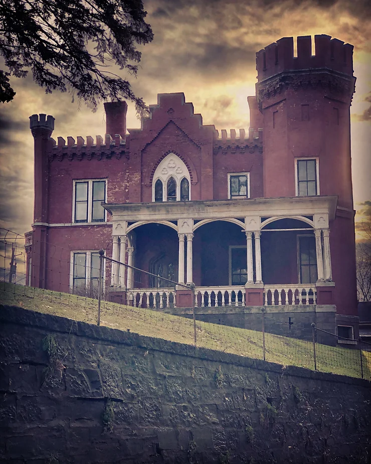 1861 New York Paranormal Castle With Stunning Woodwork Auctioned For $25K