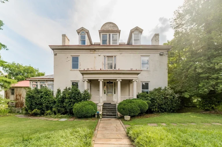 Abandoned Historic Gem & Guest House Known As The Danny-Scott-Adams House For $449,900!