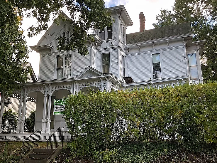 1860 New York Mansion With Lake Views, & Original Beveled Woodwork Only For $69,500!