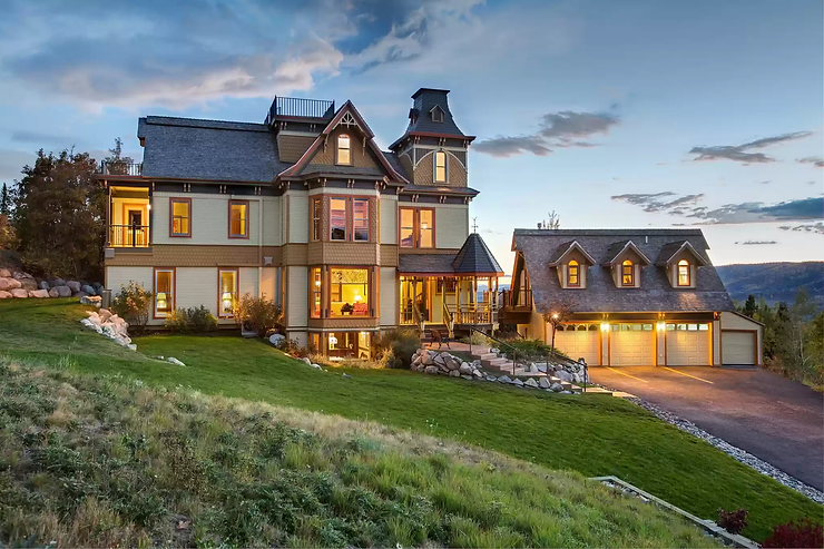 1882 Restored Brinkerhoff Mansion Moved To Colorado From Kansas For Just $4.39 Mil! Inside Photos!