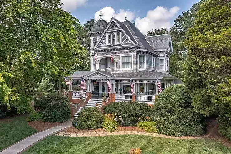 1895 VA Morris House Designed By George Barber For $1.29M!