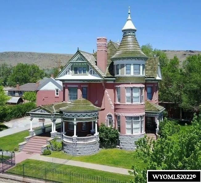 1903 Historic Ferris Mansion With Intricate Birdseye Maple Woodwork On Sale For $699,000!