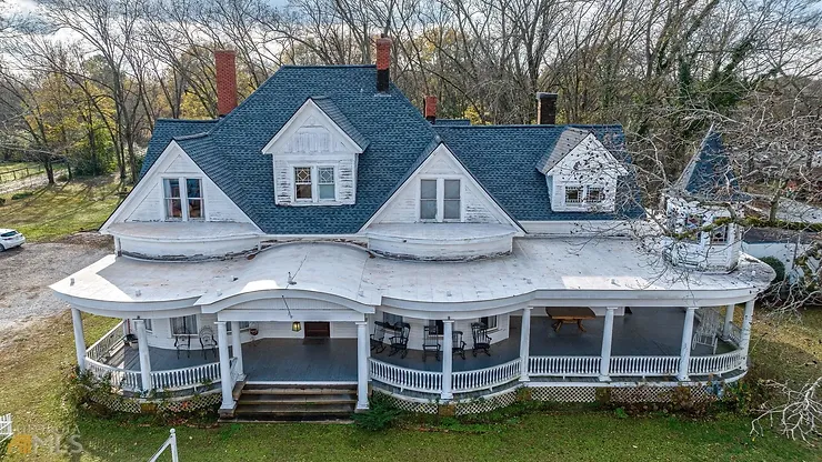 1908 Georgia Queen Anne Victorian With Porch Of Your Dreams For Only $550,000!