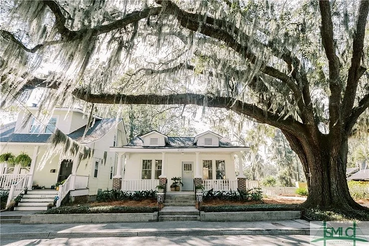 1930’s Savannah Craftsman Home With Parklike Setting Lists For $359,900!