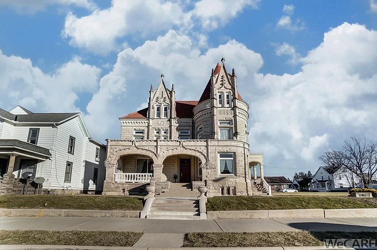 1898 Ohio Castle With Remarkable Interior For Sale At $479,900. Take A Look!