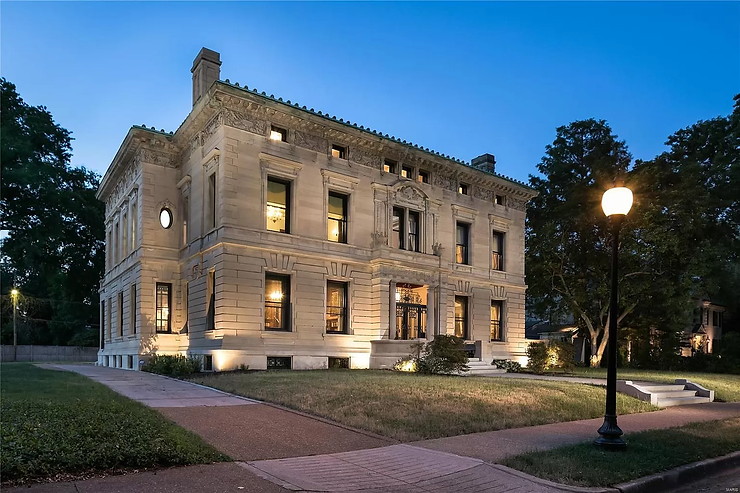 1899 St. Louis High Renaissance Mansion With Remarkable Interior Detailing For $2.6M. Take A Look!