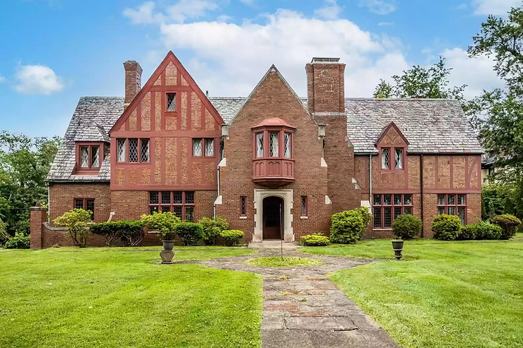 Tudor Revival Ohio Mansion With Safe Room For Only $200,000!