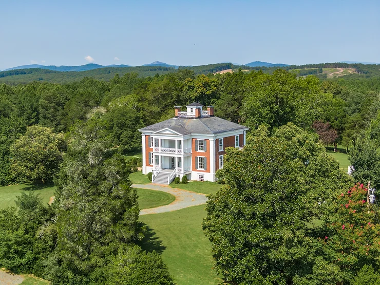 292 Acre 1853 Virginia Estate With 12 Fireplaces, Pool, And Restored Interior On Sale For $4.995M!