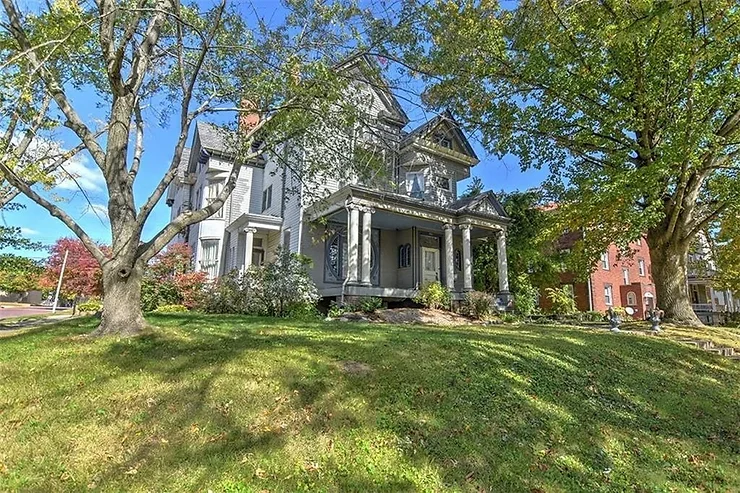 Stately Victorian Home With Original Woodwork Lists At $89,900! Inside Photos!