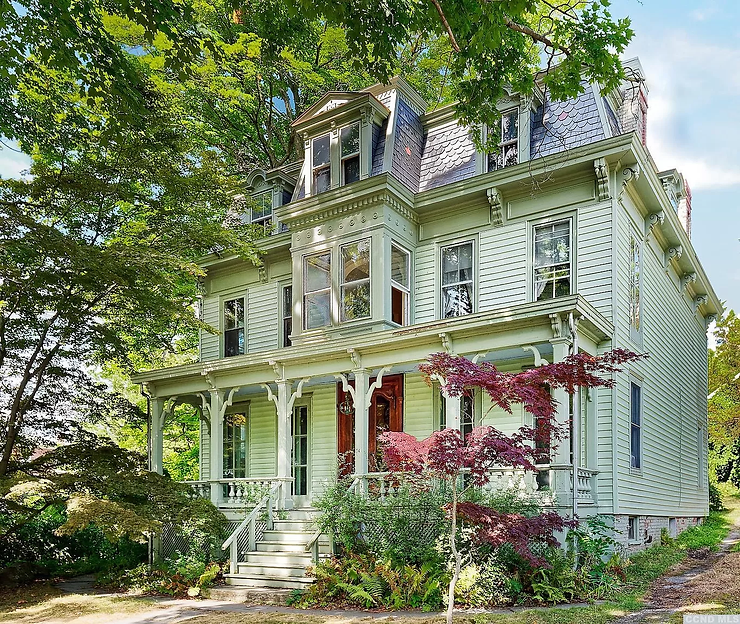 Athens New York Second Empire Victorian “Chateau Marvelous” For $650K! Inside Pics!