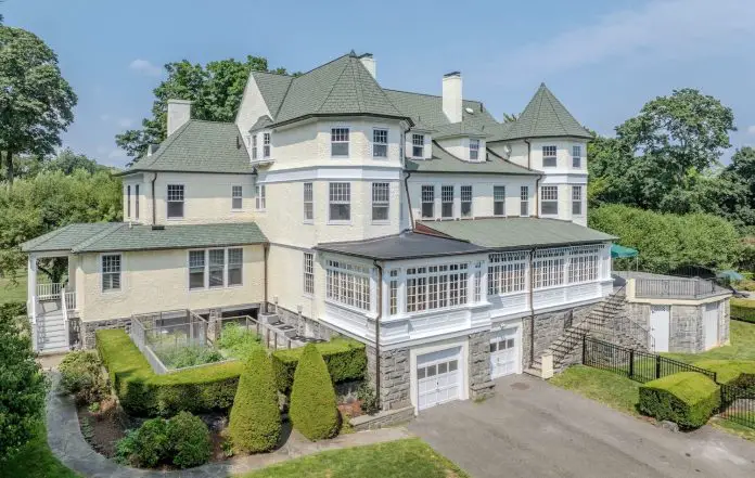 Circa 1909 Breezemore Estate on 3.2 Park-Like Acres in Connecticut