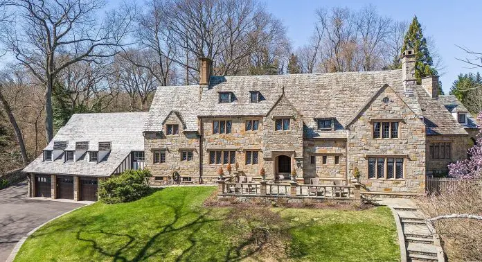 Circa 1929 Stone Manor in Westport, Connecticut For $5.85 Million