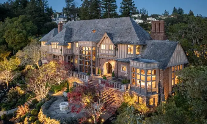 Historic 1930 English Tudor Estate in Piedmont, California For $10 Million!