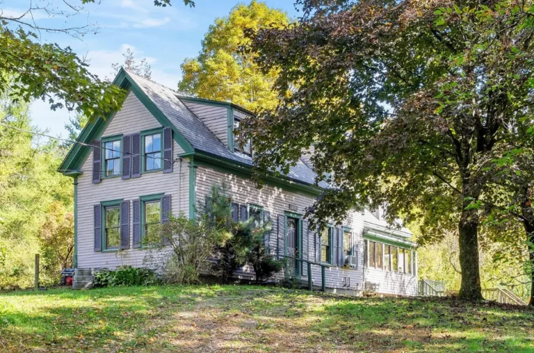 A mini-farm in Maine! Over ten acres with outbuildings and an in-ground pool! $279,500