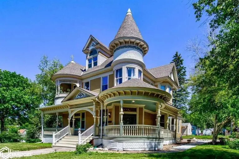 $329,000 | Historic 1890 Queen Anne Victorian | 1706 Broadway, Denison, IA 51442
