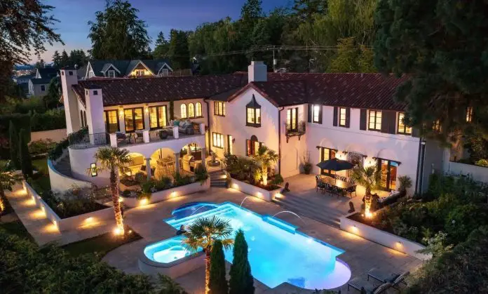 Architect Edwin Ivey-Designed Mediterranean Revival in Seattle’s Capitol Hill For $10 Million