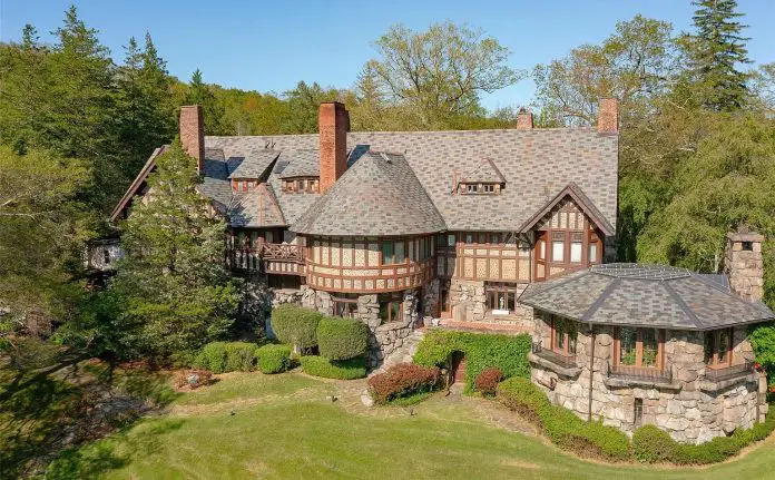 Circa 1887 Architect Robert Robertson-Designed ‘The Breezes’ Tudor Revival For $8,750,000