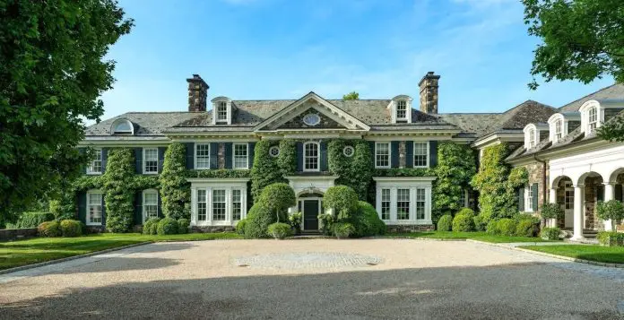 Architect Boris Baranovich-Designed Ivy-Clad Stone Manor in Connecticut For $25 Million