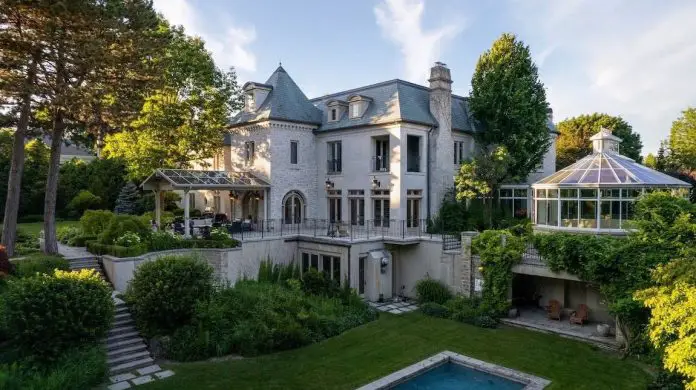 Gordon Ridgely-Designed French-Inspired Château in Toronto, Ontario