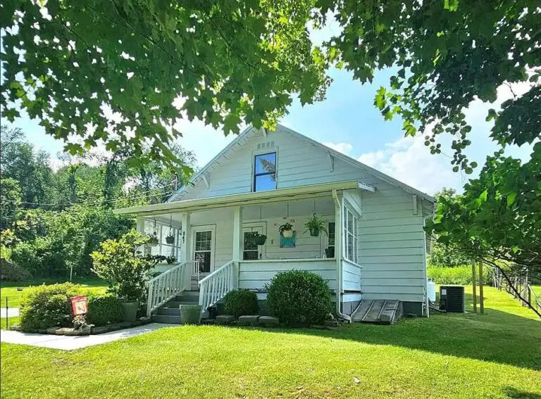 Such a pretty area! Cute house! Almost four acres in Virginia. $159,500