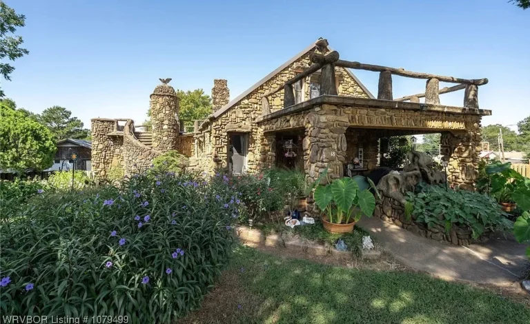 Wow! So unique! Built as a gift to a daughter! C. 1948 in Arkansas. $289,000