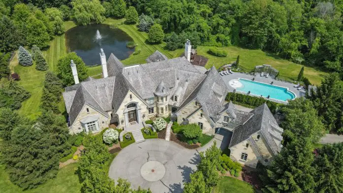 French Normandy Estate in Oakland Township, Michigan For $6.3 Million