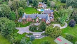 Circa 1929 William Tubby-Designed Orchard’s End Estate on 6.26 Acres in New Canaan, Connecticut
