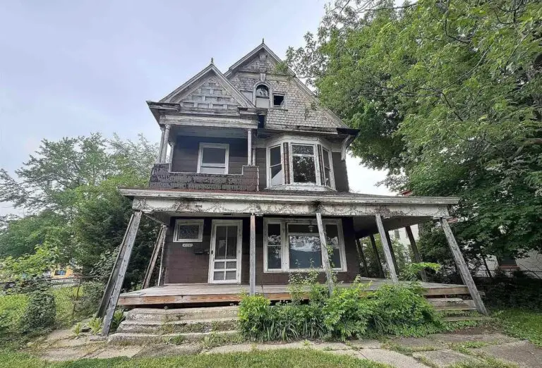 Fixer-Upper: Circa 1902 Queen Anne Victorian For $49K!