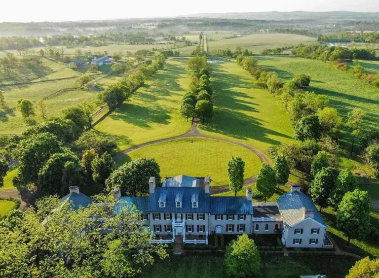 1795 Colonial Revival Home On 1,100 Acres Listed In Upperville, Virginia