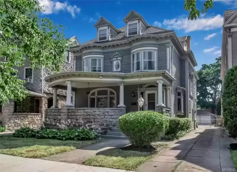 Buffalo NY 8 Bedroom Colonial Revival Brimming With Architectural Elegance Lists For $499K!