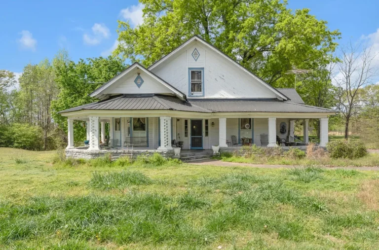 Nice porch! Has fruit trees! Nine acres in Georgia. $239,900