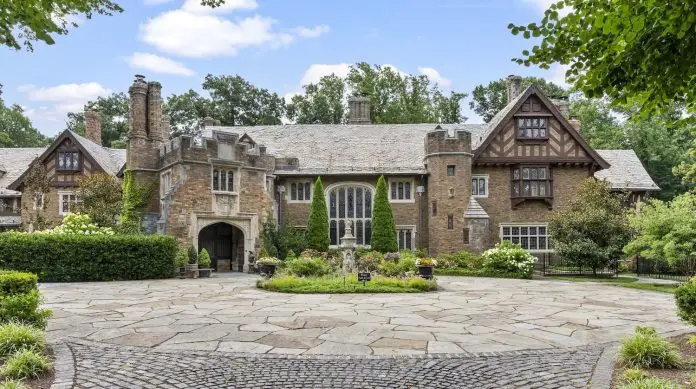 Century-Old 30,000-Square-Foot Glynallyn Castle Sits on 7.3 Acres in New Jersey