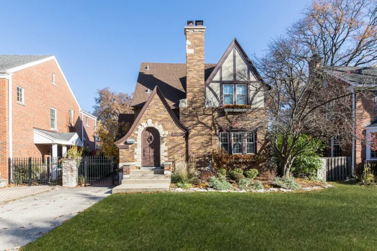 Timeless Charm! Circa 1930! Updated Residence Listed For $1,269,000 In Illinois!