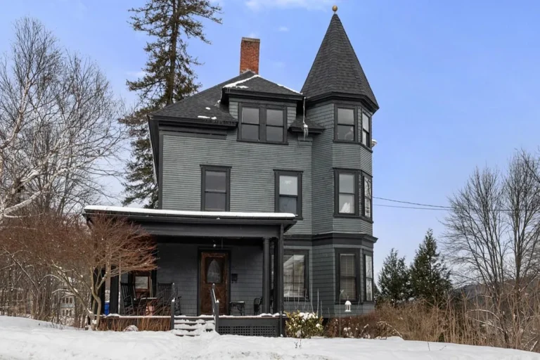 Beautiful woodwork! Great porch! C. 1910 in Vermont. $449,000.