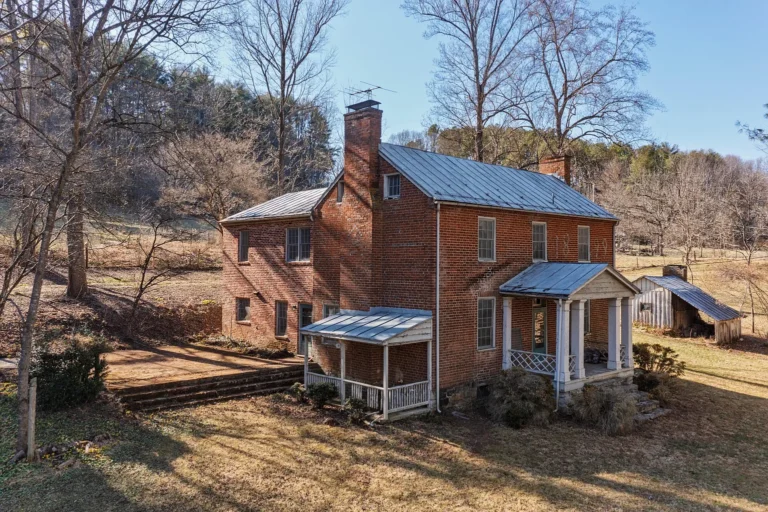 Check out the brickwork! C. 1829 on 10 acres in Virginia. $575,000.