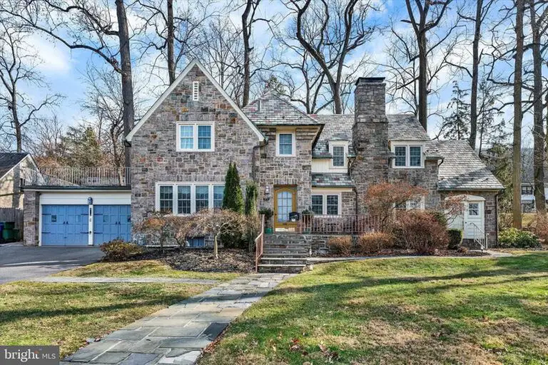 Circa 1930 French Normandy Stone House Listed For Just $375,000 In Reading, Pennsylvania