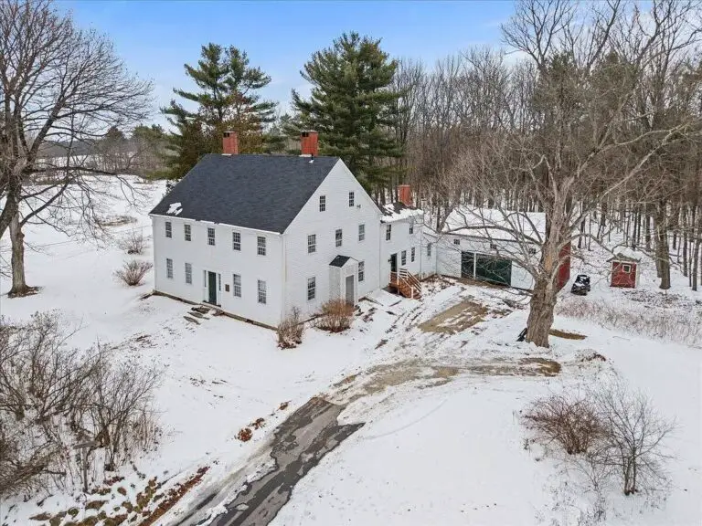 Time Machine! The 1764 Parson Smith Homestead In Windham, Maine For $950,000!