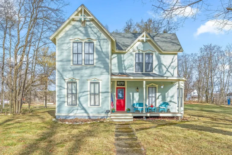 This 1884 Restored Victorian In Chase, Michigan Listed For Just $279,900!